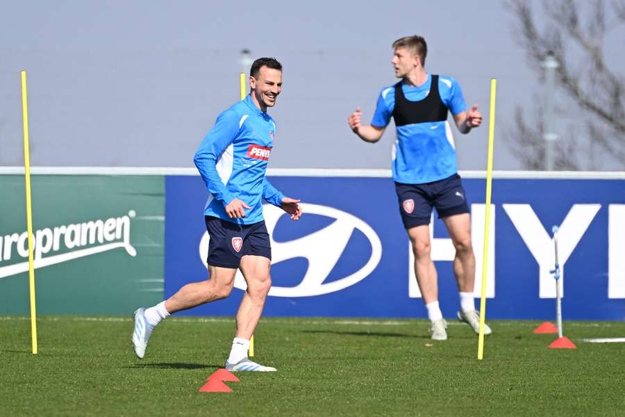 Darida opět v barvách české reprezentace.