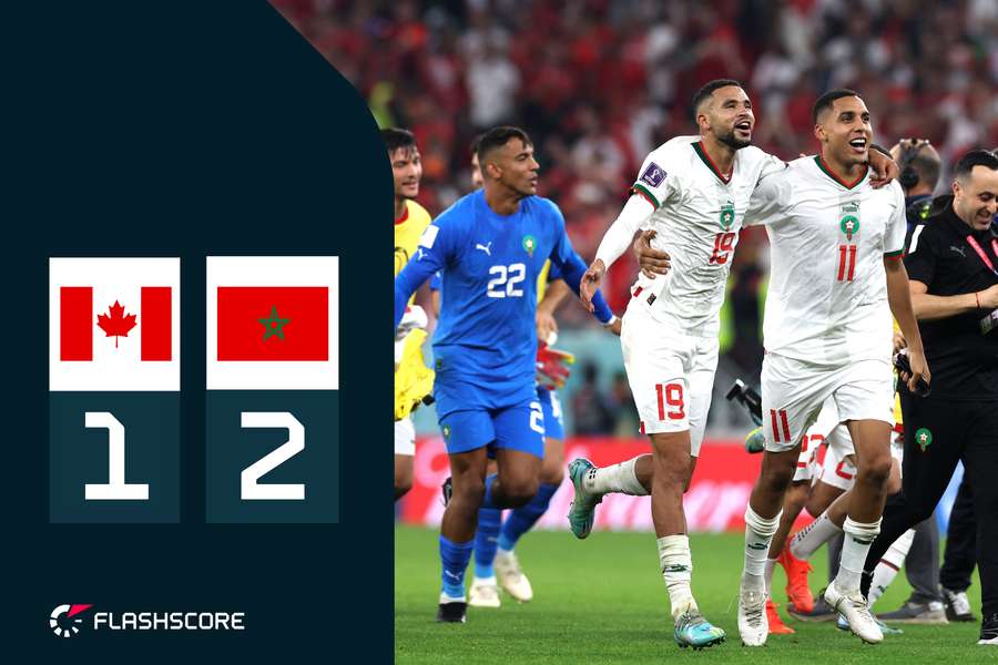 Marokko dank Erfolg gegen Kanada als Gruppenerster ins Achtelfinale
