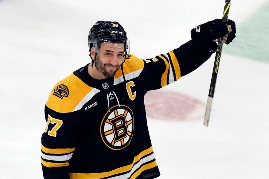 Patrice Bergeron odehrál v NHL 1294 zápasů.