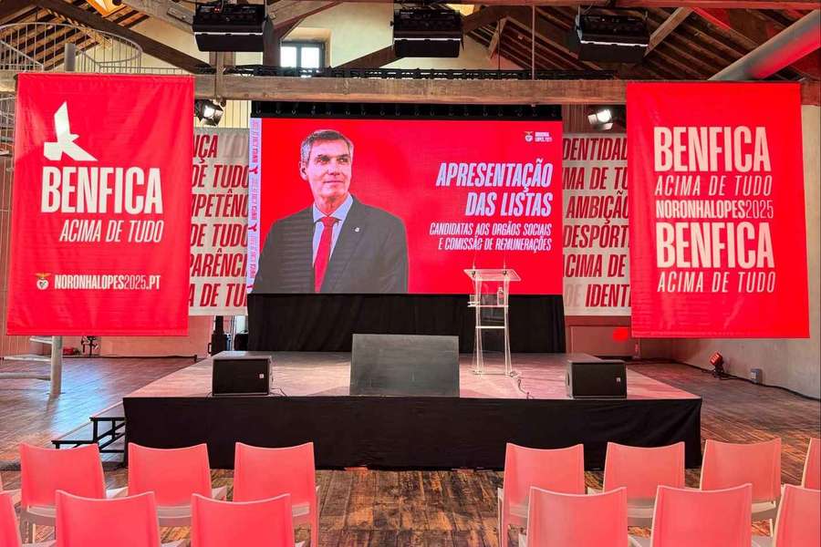 João Noronha Lopes apresentou as listas candidatas aos órgãos sociais do Benfica