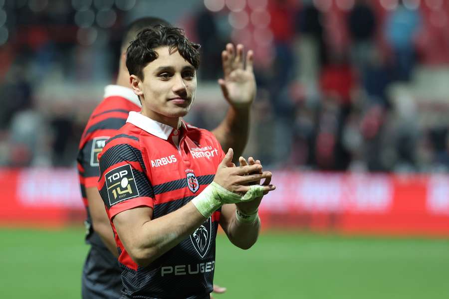 Capuozzo in action for Toulouse in January