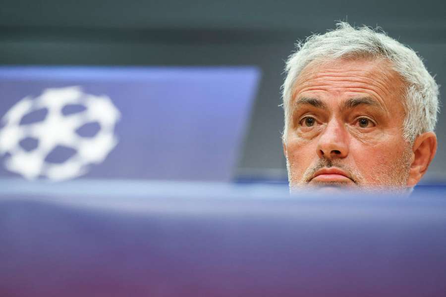 José Mourinho en rueda de prensa