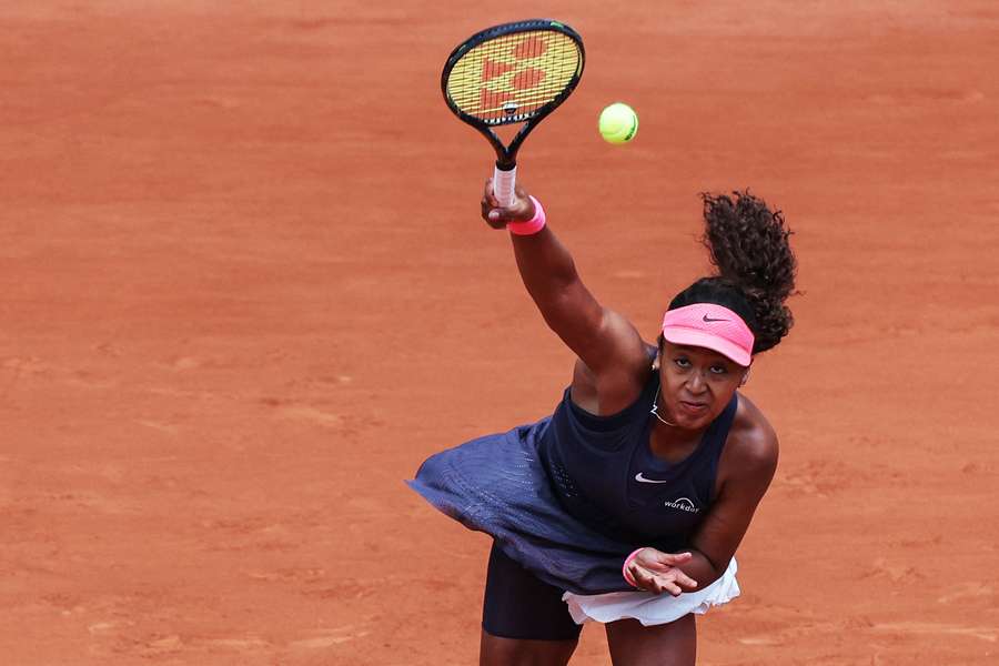 Naomi Osaka won at a Grand Slam for the first time since January 2022 on Sunday