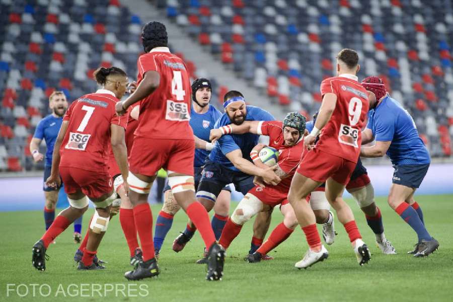 CSA Steaua București a învins-o pe CS Dinamo București cu scorul de 25-14 