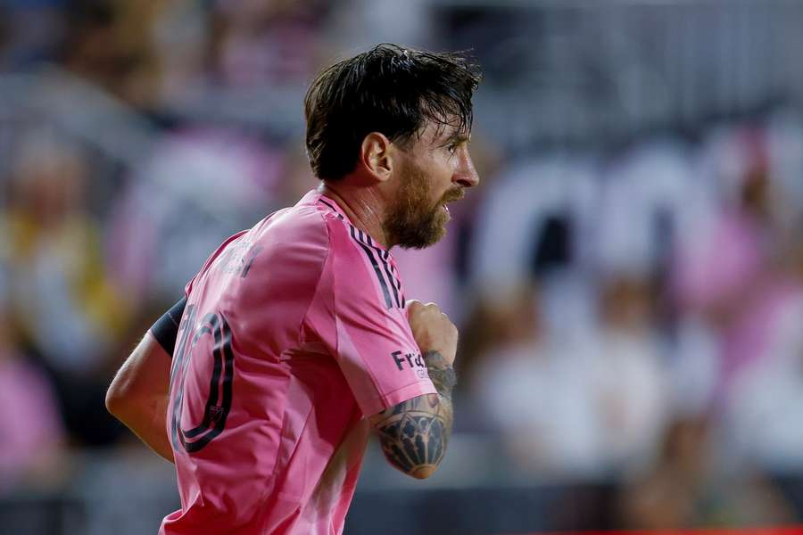 Lionel Messi v dresu Interu Miami.