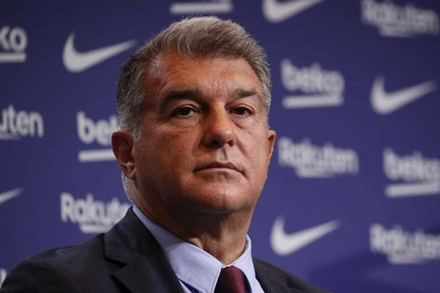 Barcelona president Joan Laporta