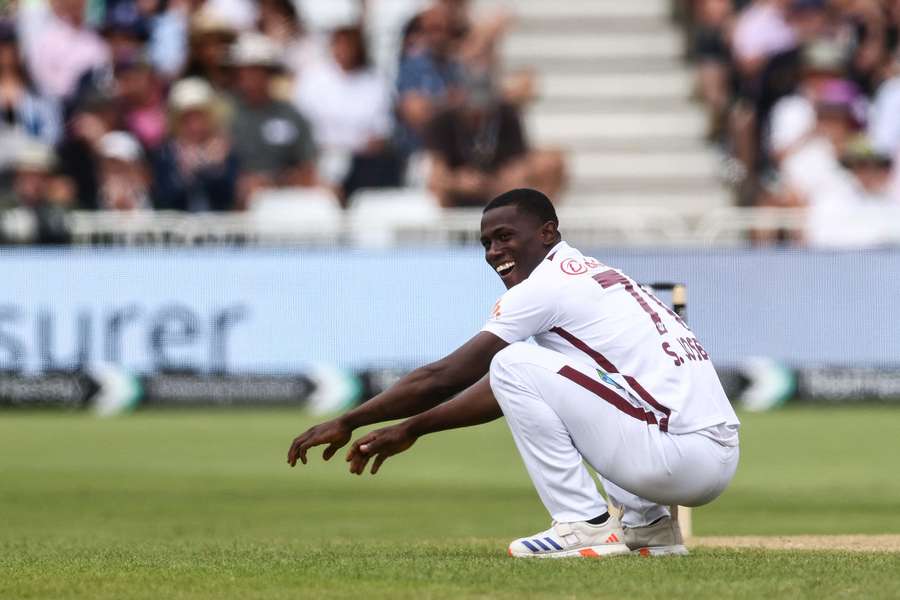 Joseph in action for the West Indies