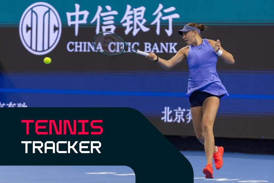 Anisimova in Beijing action
