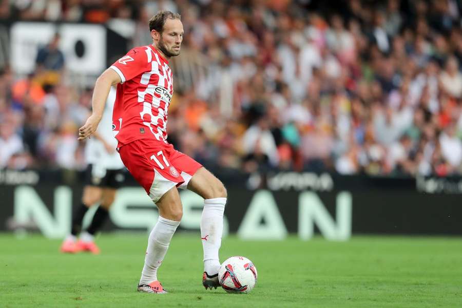 Blind in actie voor Girona