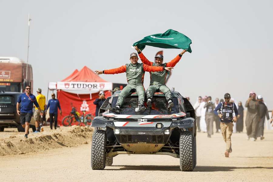 Qatarianul Nasser Al-Attiyah (Dacia)