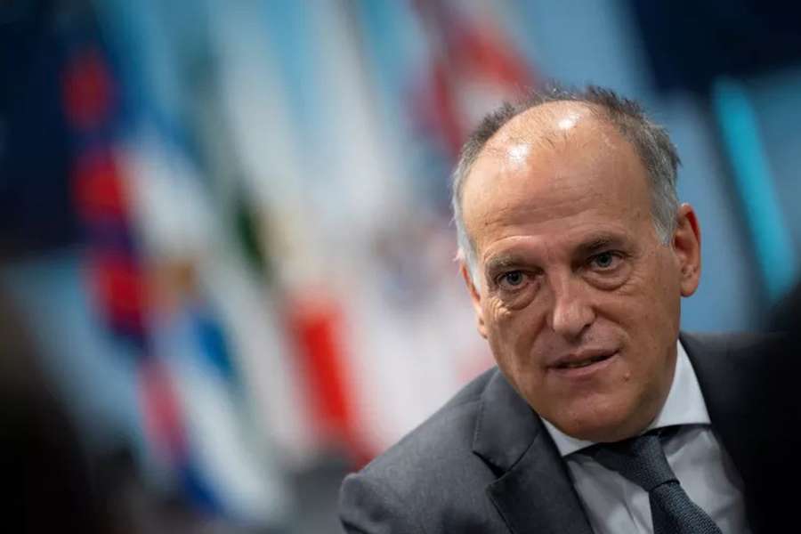 Javier Tebas, presidente da Liga espanhola