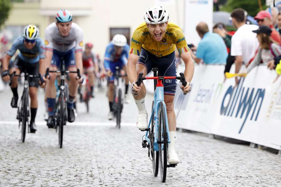 Frenchman Gautherat dominated the first stage of the Peace Race
