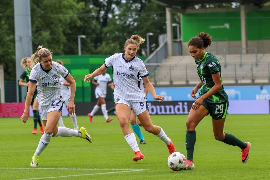 Wolfsburg scheiterte an Inter