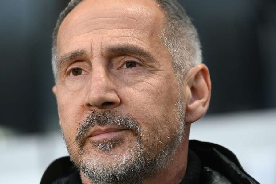 Adi Hütter no sábado
