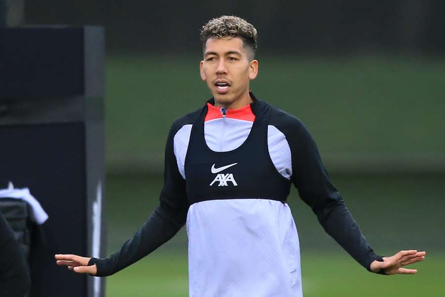 Liverpool's Brazilian striker Roberto Firmino