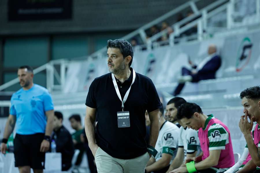 Nuno Dias, treinador do Sporting