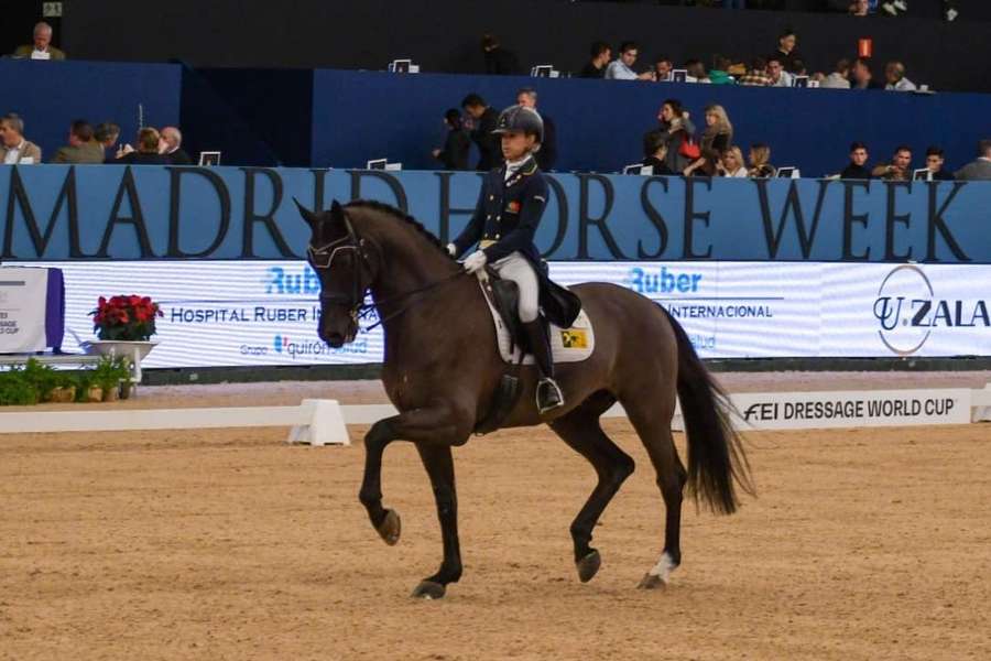 Caetano bateu a belga Alexa Fairchild (72.685%), segunda, e o equatoriano Júlio Loor (72.665%), terceiro