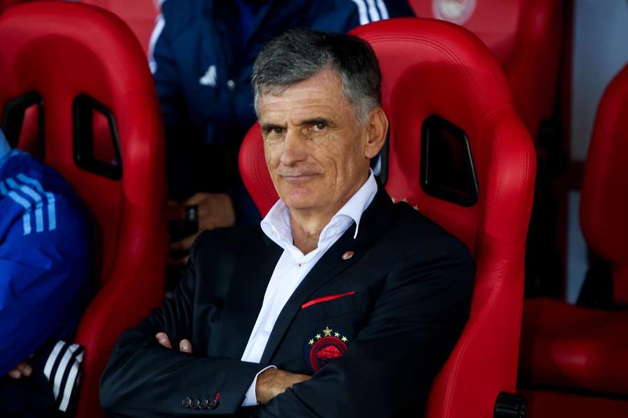 Jose Luis Mendilibar, antrenorul formației elene Olympiacos Pireu