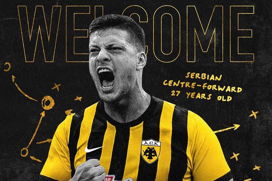 DONE DEAL: AEK land AC Milan striker Jovic