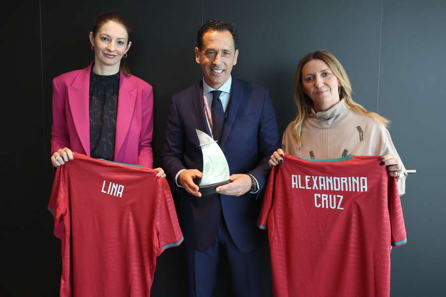 Lina Souloukou, Pedro Proença e Alexandrina Cruz Lina Souloukou, Pedro Proença e Alexandrina Cruz