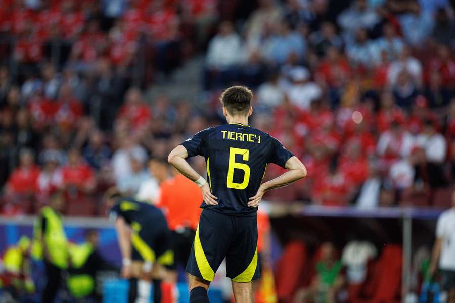 Kieran Tierney, lateral-esquerdo internacional escocês do Arsenal