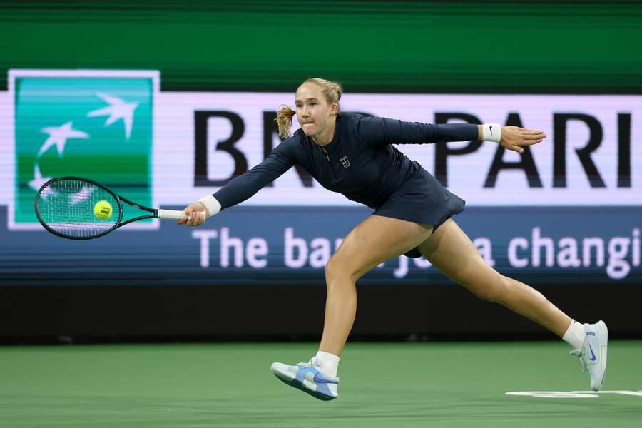 Andreeva supera la ronda de octavos de Indian Wells.