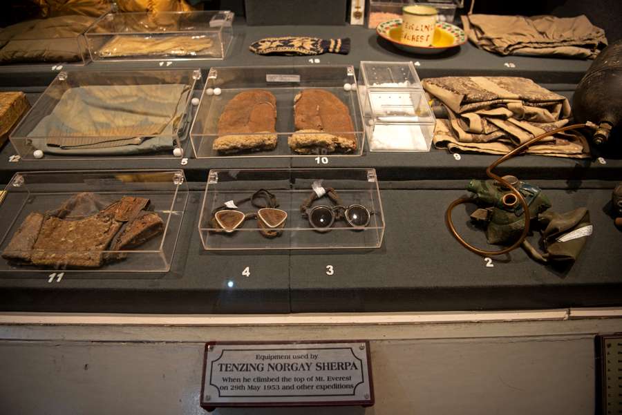 Equipamentos da expedição de 1953 viraram peças de museu