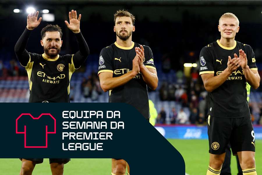 As estrelas do Manchester City dominam a nossa Equipa da Semana As estrelas do Manchester City dominam a nossa Equipa da Semana