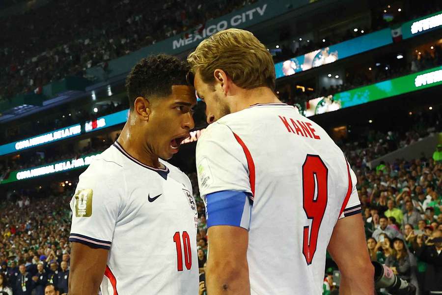 Bellingham e Kane foram os heróis da Inglaterra