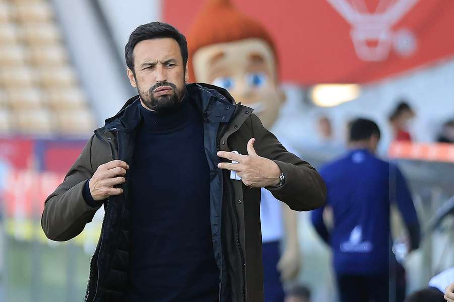 César Peixoto, treinador do Gil Vicente 