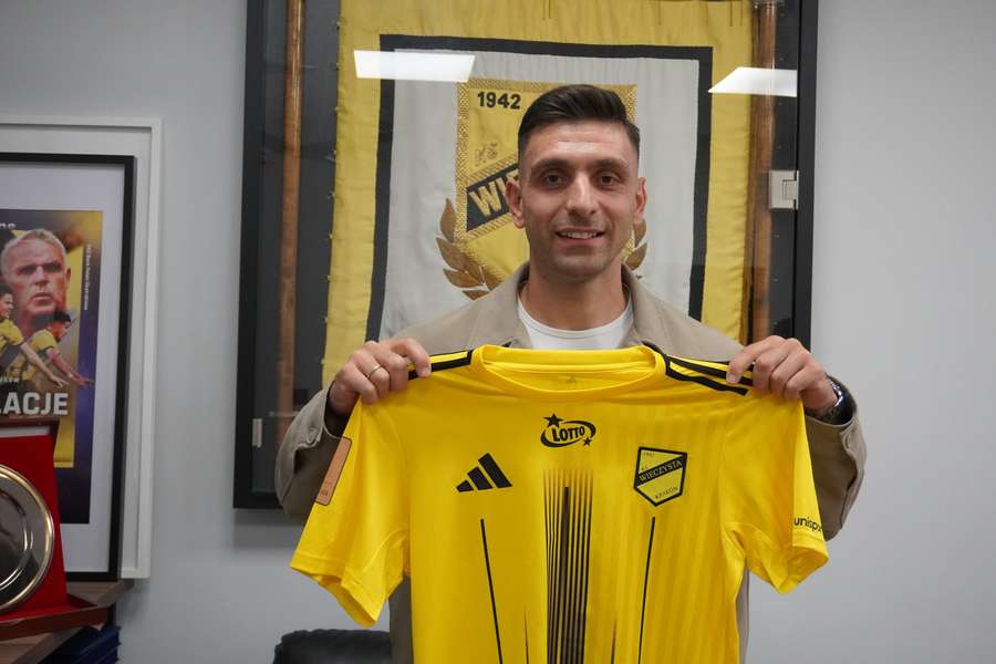 Król strzelców wraca do Ekstraklasy! Efthymios Koulouris wybrał Wieczystą Król strzelców wraca do Ekstraklasy! Efthymios Koulouris wybrał Wieczystą
