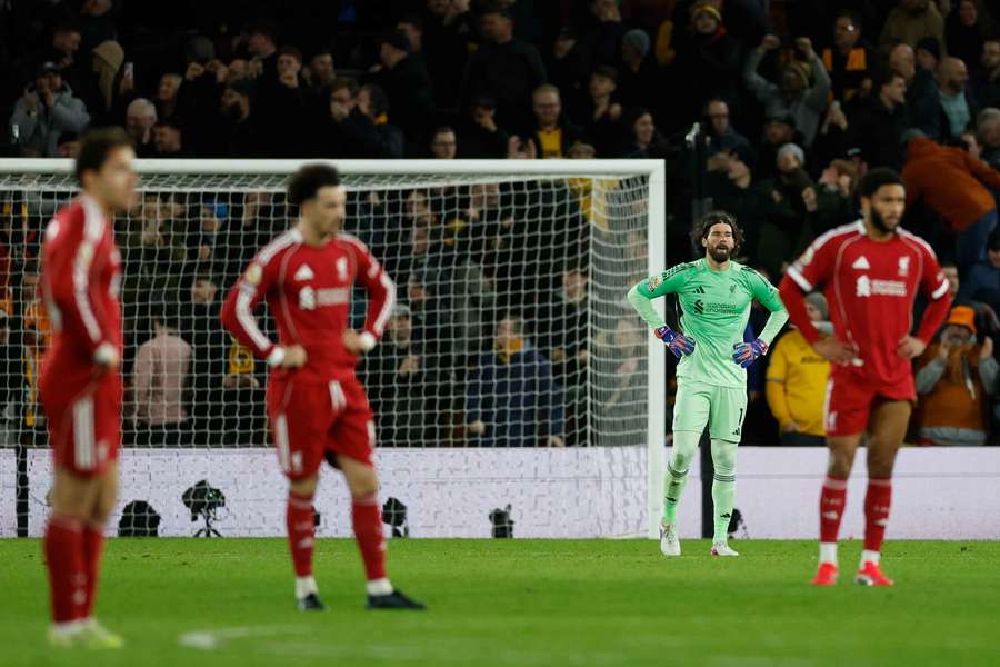 Défaite embarrassante pour Liverpool chez le dernier Wolverhampton