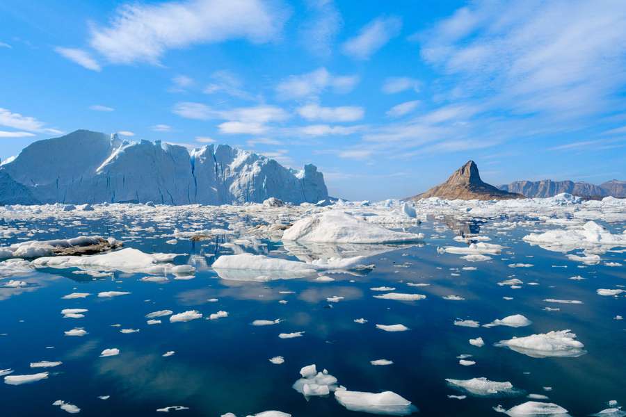 IJsschotsen in het Uummannaq Fjord