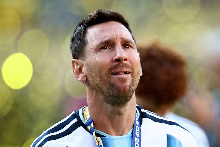 Lionel Messi war die Enttäuschung anzusehen Lionel Messi war die Enttäuschung anzusehen