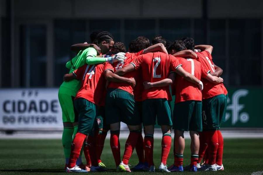 Os sub-19 de Portugal empataram Os sub-19 de Portugal empataram