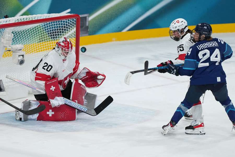 Andrea Brandli made 40 saves for Switzerland