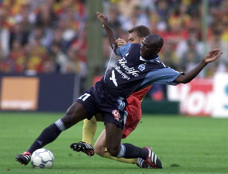 Zoumana Camara contre Lens en 2001