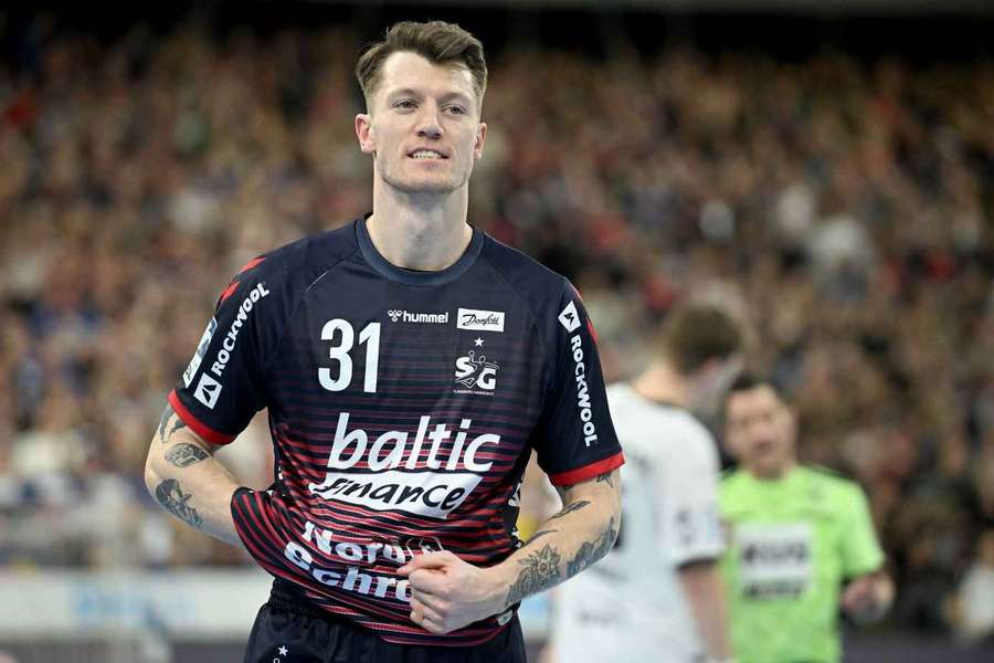 Emil Jacobsen was once again leading goalscorer for Flensburg in Eisenach