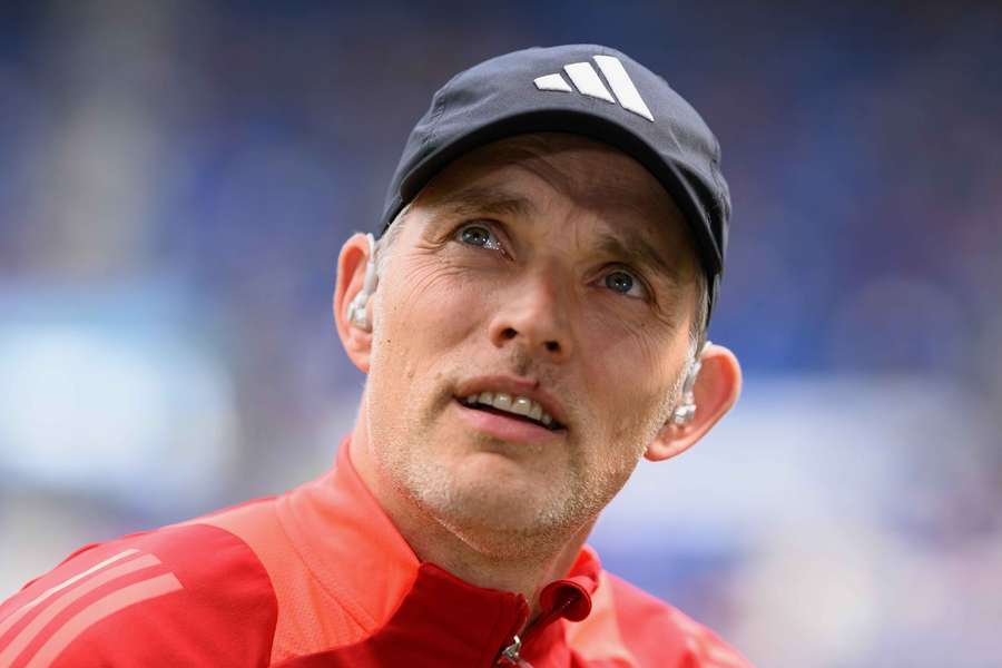 Thomas Tuchel en fin de saison dernière avec le Bayern Munich.