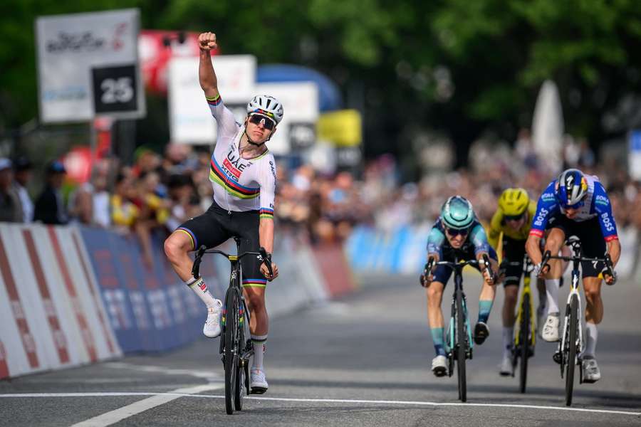 Nur Weltmeister Pogacar landet vor Florian Lipowitz