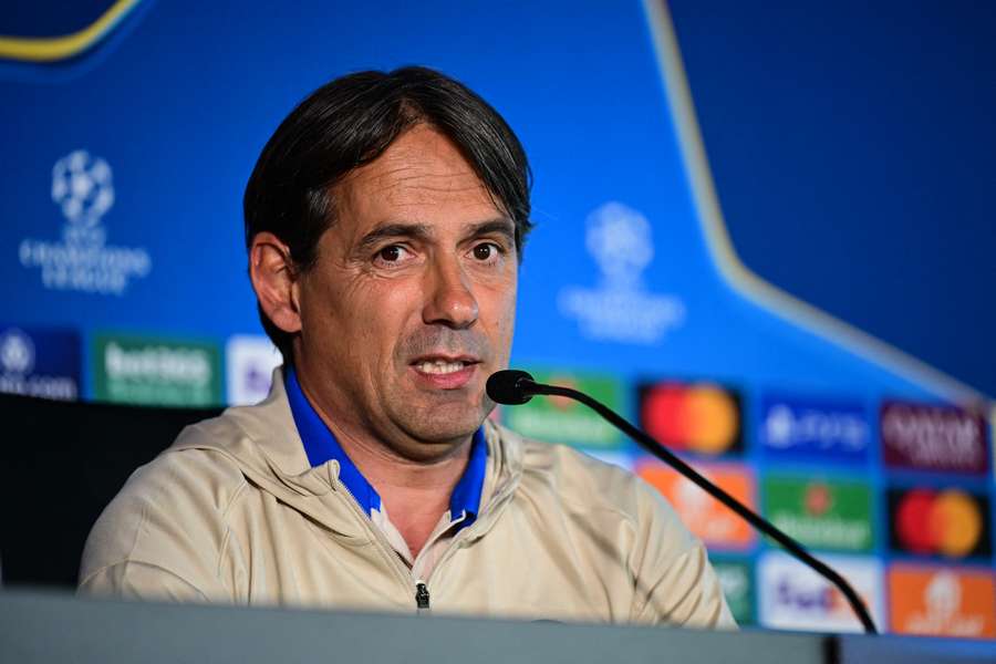 Trener Interu Mediolan Simone Inzaghi

