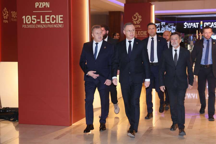 Prezydent Duda na gali 105-lecia PZPN pogratulował historycznego awansu Polek