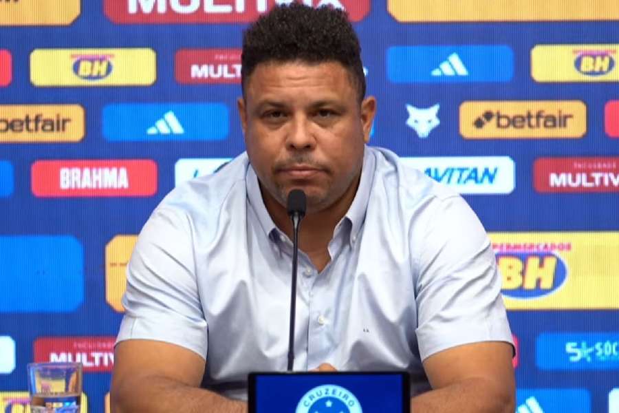 Ronaldo conversou com os jornalistas após oficialização da venda da SAD do Cruzeiro