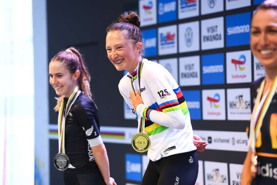 Magdeleine Vallieres sagrou-se este sábado campeã mundial de fundo