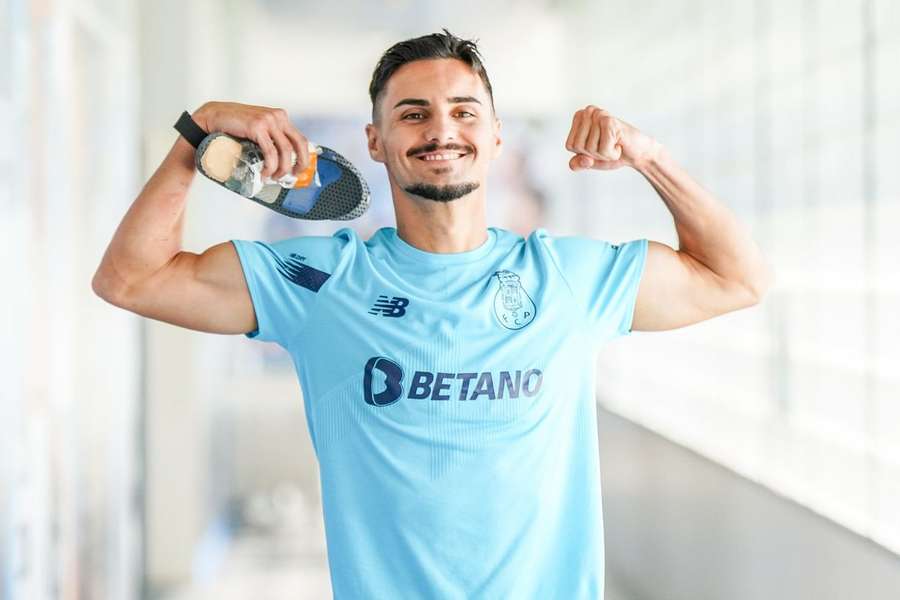 Eustaquio na pré-época do FC Porto