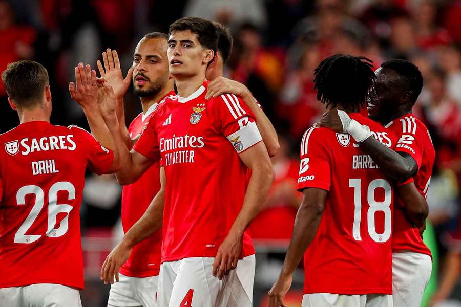 António Silva ao serviço do Benfica