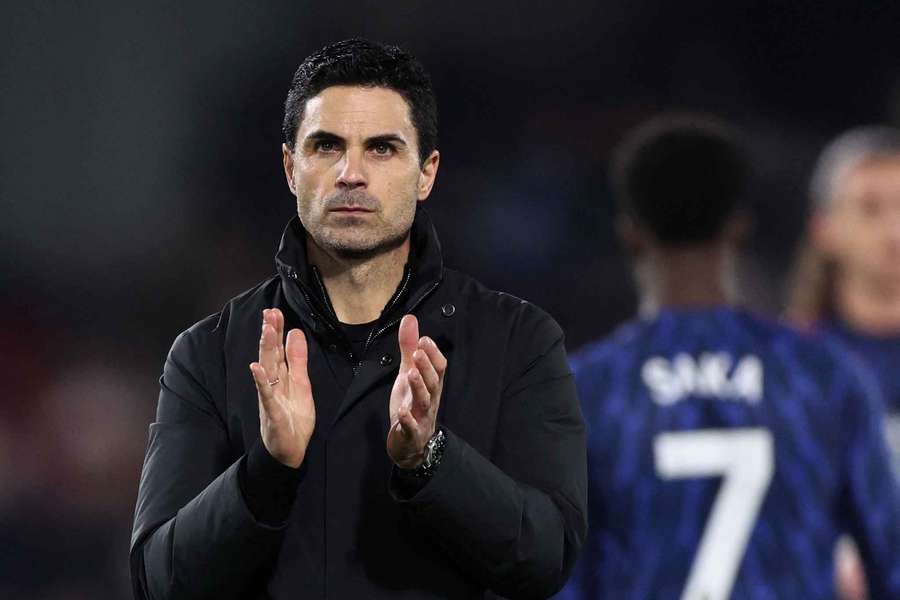 Mikel Arteta po remíze svého týmu s Wolves.