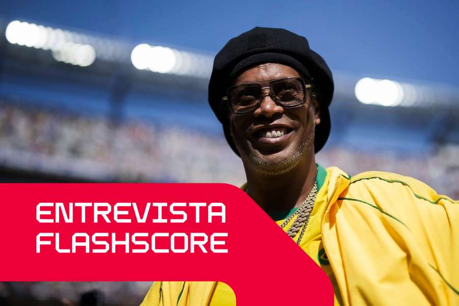 Ronaldinho durante a final do Mundial