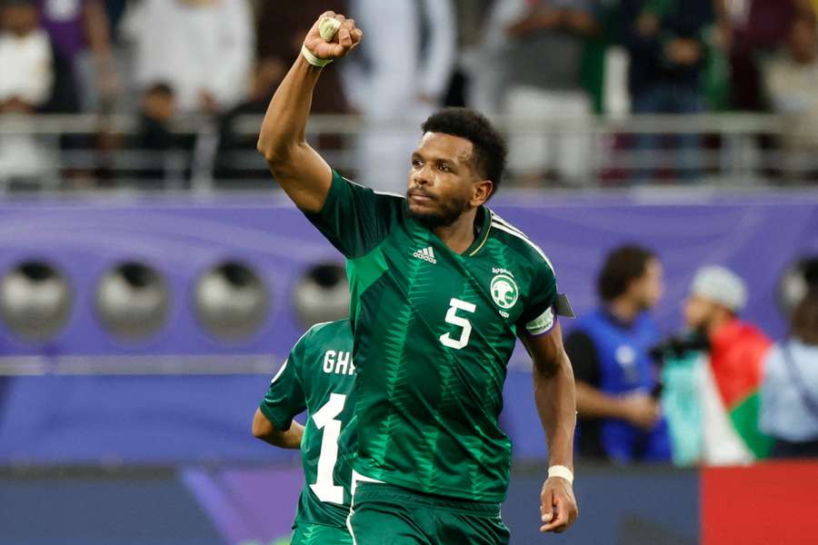 A Arábia Saudita sofreu para vencer na estreia da Copa Asiática
