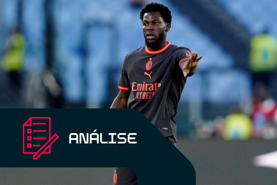 Yunus Musah, médio do AC Milan Yunus Musah, médio do AC Milan